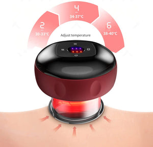 NOBLE BRANDS - Electric Cupping Massage Device Intelligent Breathing LCD Display - Noble Jiu Jitsu