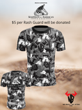 No Bull Jiu Jitsu Rash Guard - Semper Fi & America's Fund - $5 per Rash Guard donated. - No Bull Jiu Jitsu